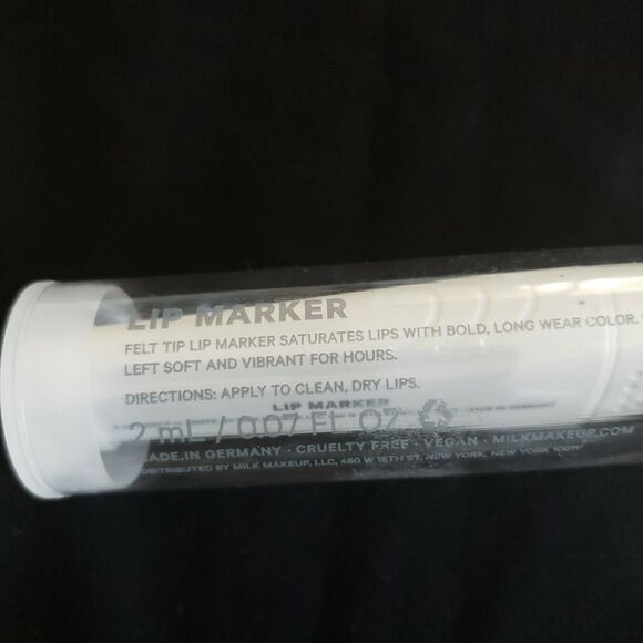 MILK MAKEUP Lip Marker Turnt orange vegan full size .07 fl oz long wearing NEW - Picture 4 of 5